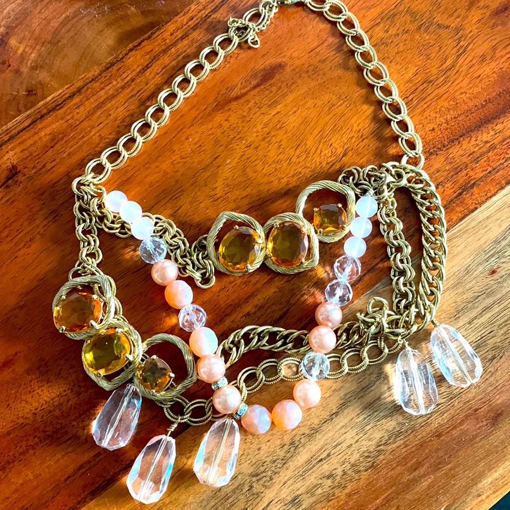 Gerard Yosca Darling Statement Necklace